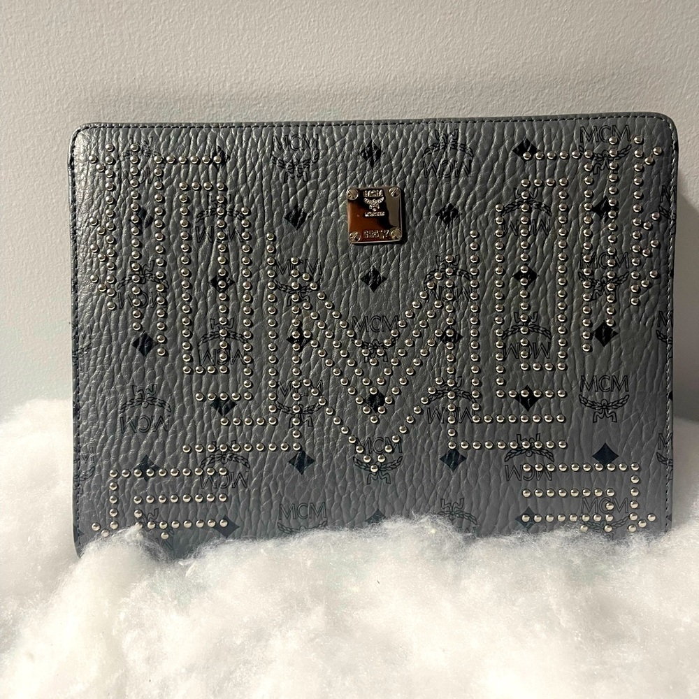MCM Large Studded Clutch